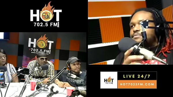 Hot702 5 radio interview with king cure & finesse abb hosted by rude mike 