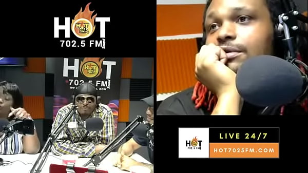 Hot702 5 radio interview with king cure & finesse abb hosted by rude mike 