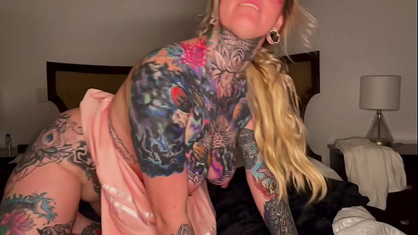 Blacked and creampied sapphire ink