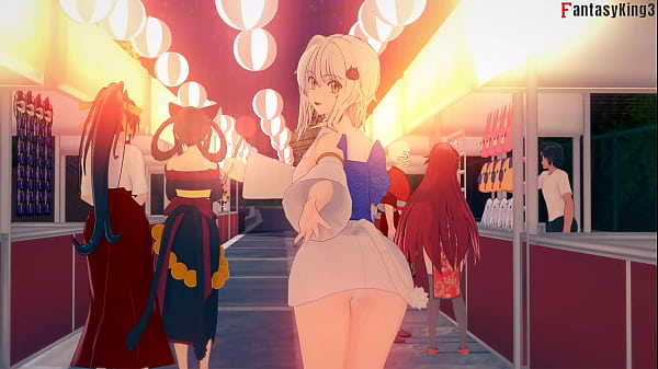 Koneko Kimono BBC2 HS DXD NTR Madness 10Full movie on Sheer PTRN Fantasyking3