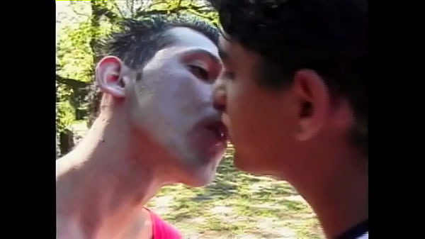 Latin cocks get covered in cum 