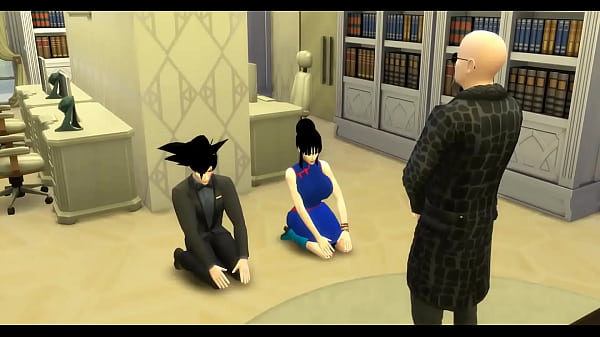 Beautiful wives haren slave maid bulma chichi #18 and videl sex slaves master roshi