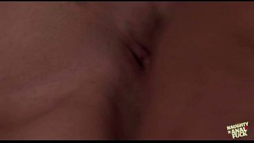 A disloyal lover engages in anal doggy style infidelity with a woman with large natural breasts 