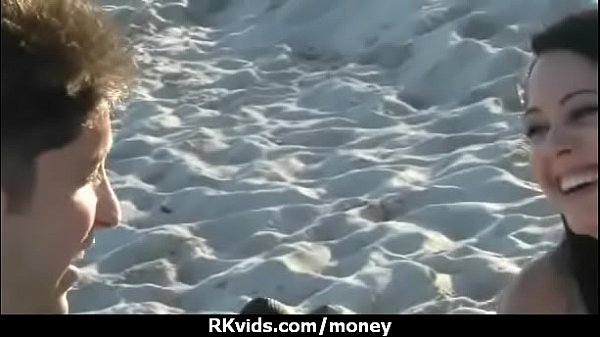 Stunning euro teen gets talked in to giving a blowjob for cash 24 