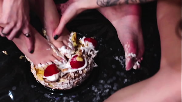 Feet Crushing Cake - Worship My Dirty Feet thumbnail