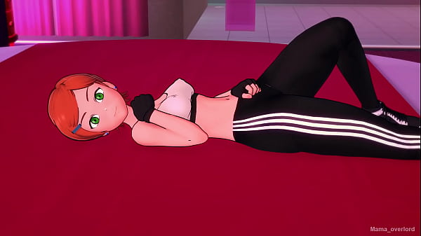 gwen tennyson adult version is horny after sportday