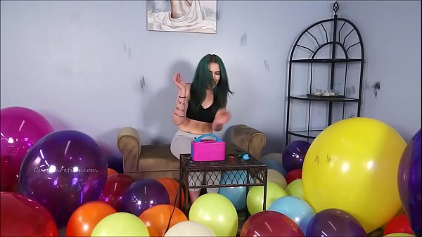 Play MP4 - Allura Readies Balloons for a Party