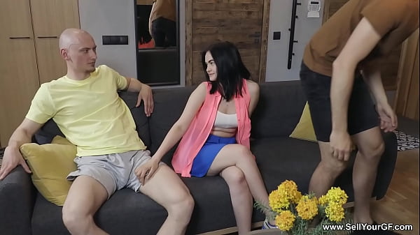 Play MP4 - Sell Your GF - Broke dude watches his gf Mileva fuck