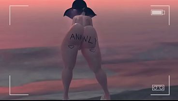 Beach Day for the Anal Only Asian, Second Life