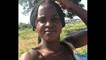 Crazybitch Enjoys Twerking Her Big Ass Outdoor thumbnail