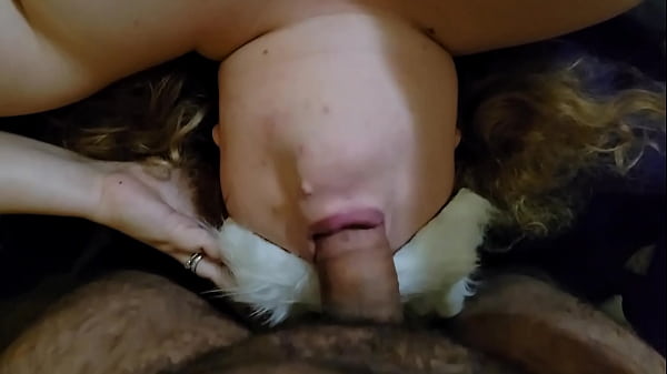 Wife sucking me off while using her playthings