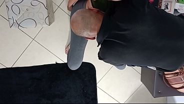 Unexpected Sex In The Waiting Room With A Stranger. thumbnail