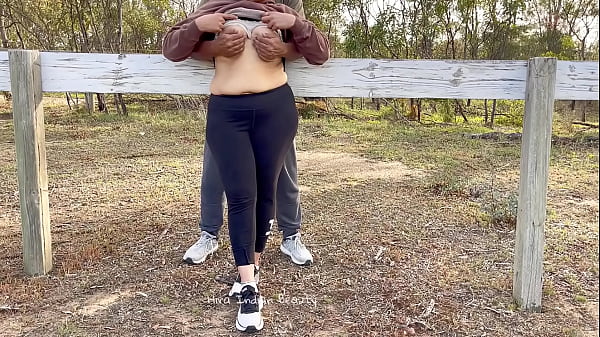 Sexy Indian Couple Making Love In Outdoor - Desi Public Romance - Pussy Licking - Boobs Press - Risky Sex thumbnail