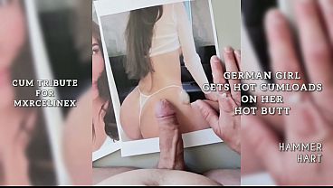 Cum For Mxrcelinex German Girl Gets Hot Cumloads On Her Hot Butt