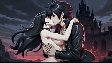 Vampire goth girls &ndash; dark bdsm hentai fantasy part 2