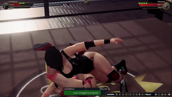 Luna DarkMoon_VS Tiffany Hanz_Naked Fighter 3D