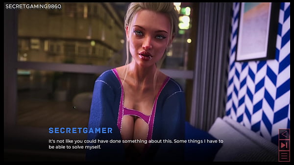 Hot MILF Stepmom Gives Him a Handjob While They are Alone in The Living Room - The Synthetic Developed By Carbon 