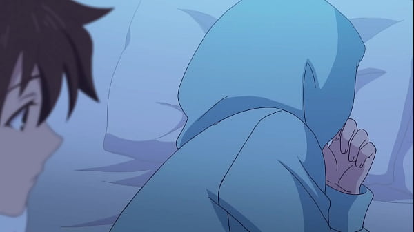 O kazushi sudou est&aacute; desamparado ao dormir com a bela amiga na mesma cama sem qualquer problema