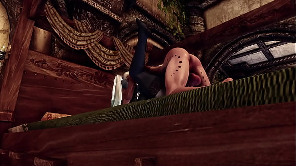 Play MP4 - Futa x Female Elanor and Pei sexy time