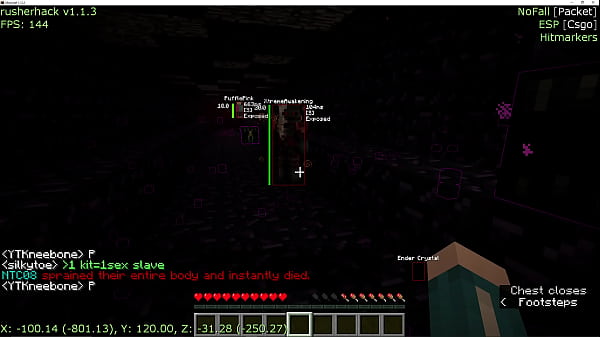 Outdated anarchy minecraft server video