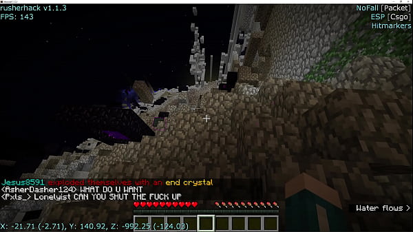 Outdated anarchy minecraft server video 