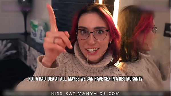 Kisscat_Fucks atthe Mirror Before Goingto a RestaurantKisscatxyz