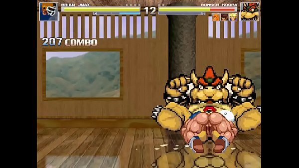 MUGEN Brian vs Bowser/Trunks Briefs/Sol/The thing