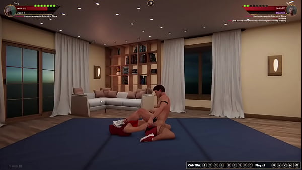 Ruby vs gigi {nf3d video game fighting rough sex}