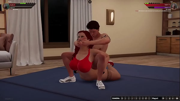Ruby vs gigi {nf3d video game fighting rough sex} 