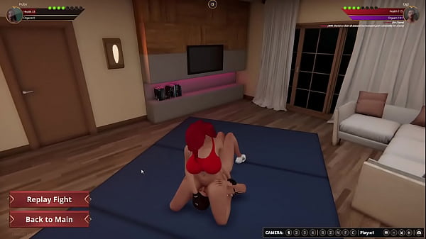 Ruby vs gigi {nf3d video game fighting rough sex}