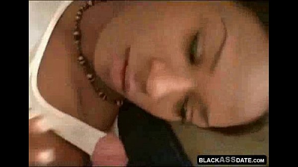 Blackgirlfriend giving greatblowjob