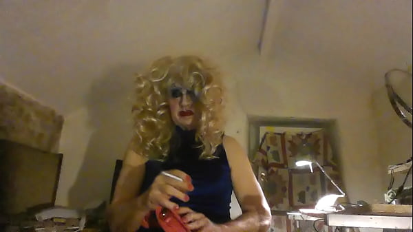 Play MP4 - Sissy Smoking Slut Sarah Millward&comma; wants to be  a sexy milf&comma; but she's really a tranny whore