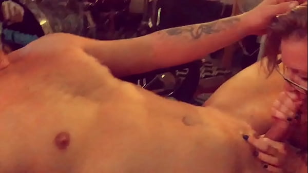 Groupie sucking drummer s cock again_and getting a huge facial