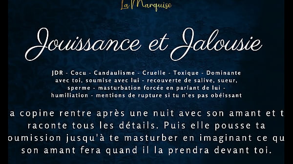 Play MP4 - Jouissance et Jalousie - French audio JOI cuck husband