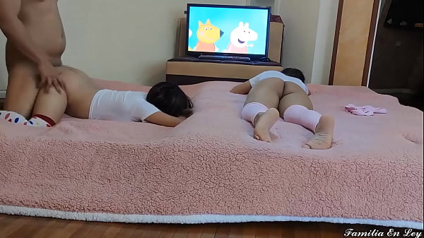 My 2 Twins Watching_Pepa Pig_Cartoons Part 2