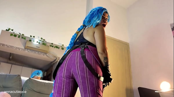 Jinx cosplay fart domination &ndash; worship my ass and stinky gas 