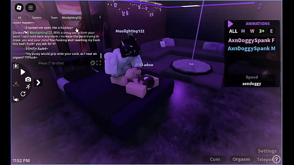 Nerd slut drains his balls 