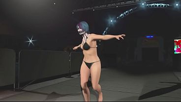 Sexy Asian in a Bikini 