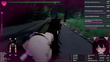 Black cat manaka playing in the park modded 