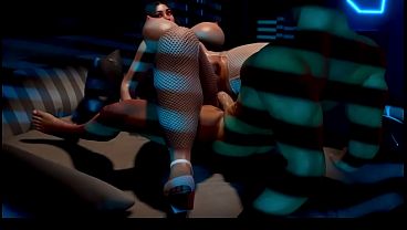 Huge boobs sex 3d