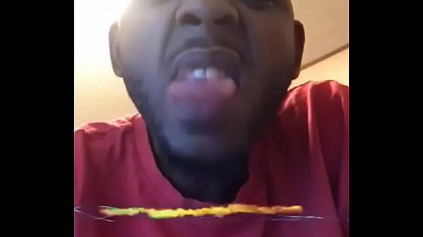 Tongue Moving on Invisible Pussy