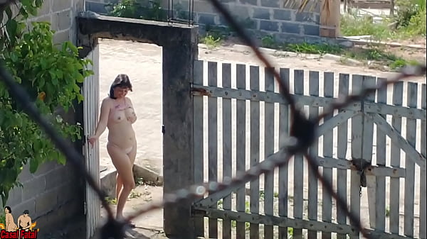 My Wife Showing Her Tits Outdoor. She Handjob Me After That. thumbnail