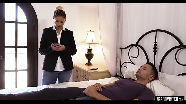 Play MP4 - Busty shemale home nurse heals her patient with analsex