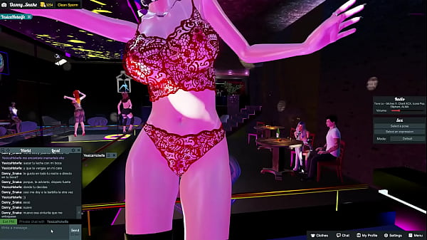 Yessicahotwife bailando en_el club