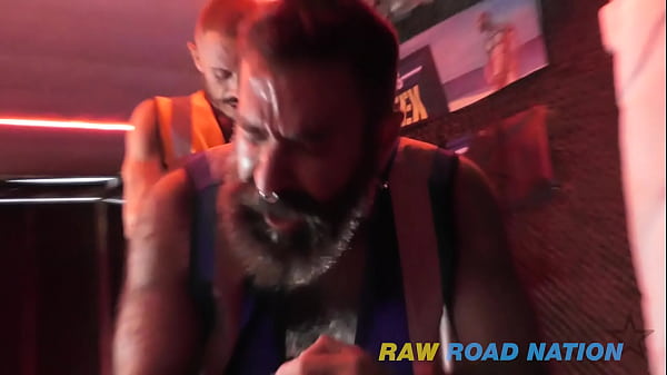 Fit and sleazy top has the hair pulling back on that huge cock 