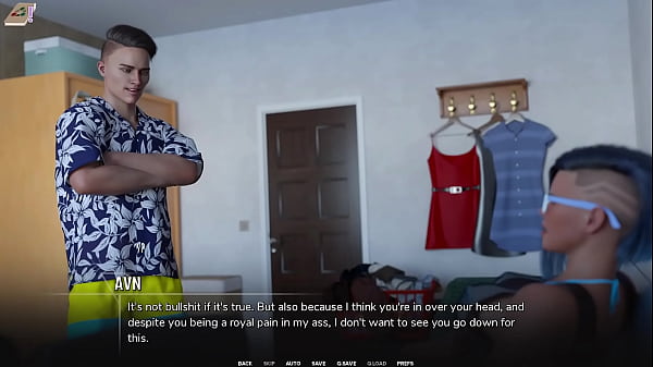 Taboo university #90 blue haired arogant college girl wants to make a deal 