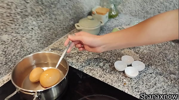 The Hottest Boiled Eggs Naked Eating Legs Open For You thumbnail