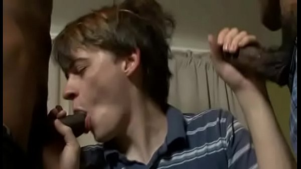 Black Muscular Gay Man Fuck White Sexy Teen Boy Hard 12