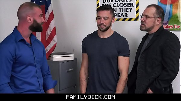 Cute Student And His Horny Stepdad Take Turns Barebacking His Pervy Teacher 