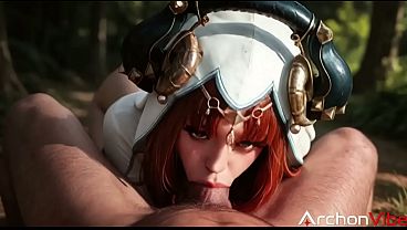 The Nilou seduced me, so I fucked her in the forest [AI]